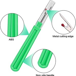 Seam Ripper, Sewing Stitch Ripper and Thread Remover Tool Kit, 2Big+2Small Thread Cutter and 1 Thread Snips (Blue)