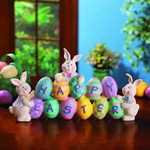 Fun Express Eggs & Easter Bunnies Tabletop Decoration