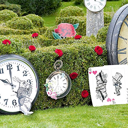 Talking Tables Truly Alice Party Prop Set for a Tea Party & General Party Decoration, Multicolor