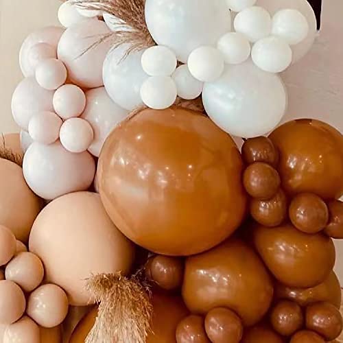 Retro Nude Balloons 55 pcs Nude Party Latex Balloon 18inch + 12inch + 5inch for Happy Birthday Baby Shower Wedding Decorations