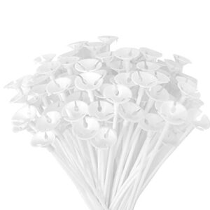 apoulin balloon sticks – 100pcs balloon stick and cup for party wedding