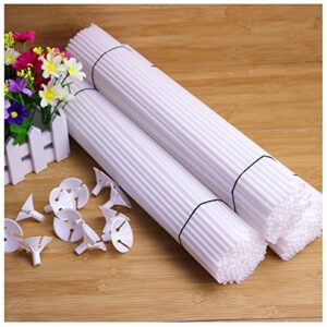 Apoulin Balloon Sticks - 100Pcs Balloon Stick and Cup for Party Wedding