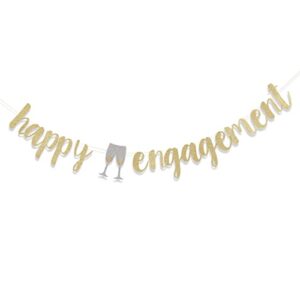 happy engagement banner – engagement party decorations sign,engaged party decoration,wedding engagement banners, wedding shower bride to be decorations,
