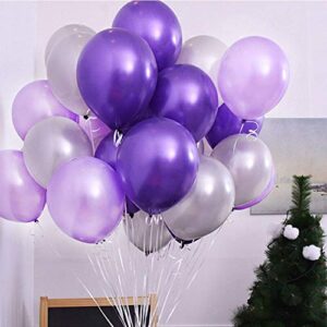 Purple balloons,100-Pack,12-Inch,Latex Balloons(purple)