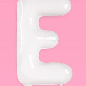 xo, Fetti white Jumbo BRIDE Balloons - 40 inch, XL | Bachelorette Party Decorations, Wedding Party, Engagement Party, Bridal Photo Booth