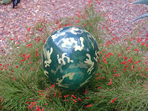Camouflage Balloons. 24 per Pack. High Grade Latex 12 Inch Size. Perfect for Outdoors Themed, Hunting, or Military Celebration or Party.