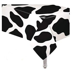 oojami 6 pack of cow print tablecover 54″x108″
