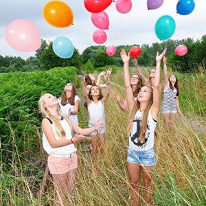 Runch 100pcs Latex Balloons, 12inch Multicolor to Celebrate Latex Balloons, Premium Thick Balloons for Birthday/Party/Christmas/Wedding and Holidays