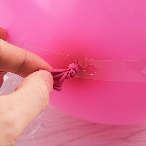 100pcs DIY Balloons Garland with Pink and White Balloons Confetti Balloons Perfect for Birthday Party Bridal Baby Shower Engagement Wedding Party Decor