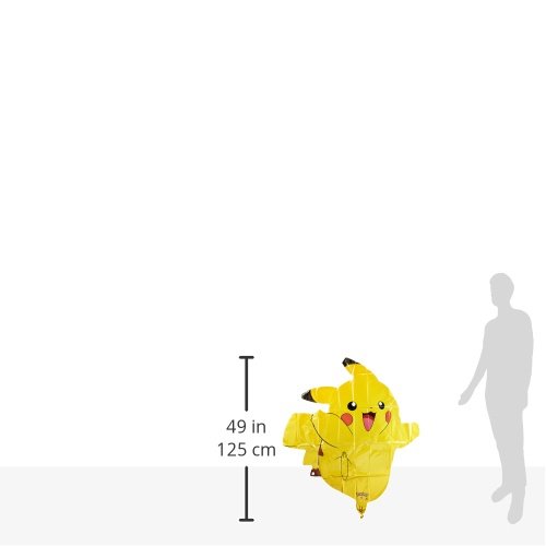 Anagram International 2946001 Pikachu Shape Balloon Pack, 31", Yellow