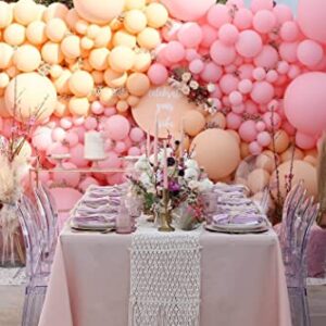 Styirl Pastel Pink Balloons Garland - 100 Pcs 5/10/12/18 Inch Pink Balloon arch Kit for Birthday Party/Easter Decorations/Mothers Day Decor/Baby Shower/Gender Reveal / 2022 Graduation