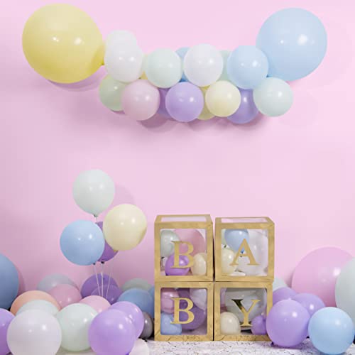 Styirl Pastel Pink Balloons Garland - 100 Pcs 5/10/12/18 Inch Pink Balloon arch Kit for Birthday Party/Easter Decorations/Mothers Day Decor/Baby Shower/Gender Reveal / 2022 Graduation