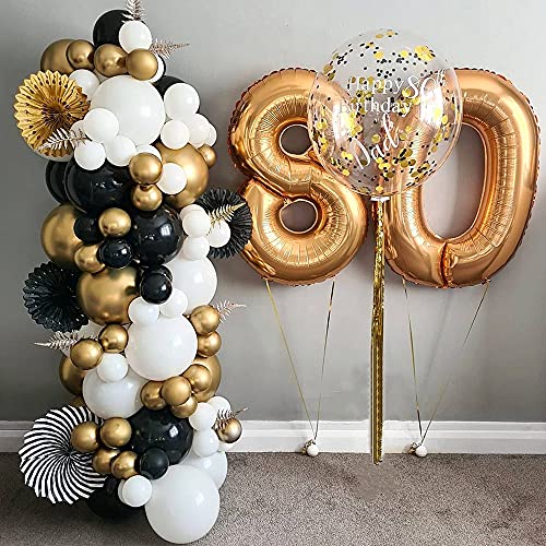 Gold Metallic Chrome Latex Balloons,50Pack 5inch Round Helium Balloons for Wedding Graduation Anniversary Baby Shower Birthday Rolay Party Decorations