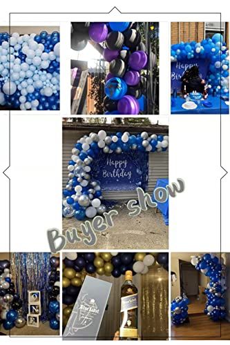 Royal Blue Balloons,Blue balloons for Party Decoration Wedding Baby Shower Graduation Decoration.12 inch Latex Birthday Balloons 100 pack