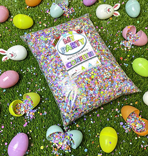 Festive Mexican Confetti Bag- 1.2lbs/544gr. Bulk Bag, Perfect for Birthday Parties, Pinata filler, Easter Eggs (cascarones), Wedding Toss, Fiesta Party Decor, Cinco de Mayo and much more! – by MyParty