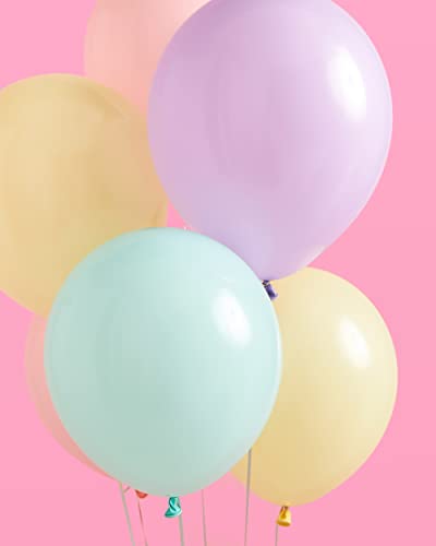 xo, Fetti Pastel Birthday Balloon Set - 24 pk, 12" | Bachelorette Party Decorations, Garden Bridal Shower, Birthday Party, Pastel Baby Shower, Engagement