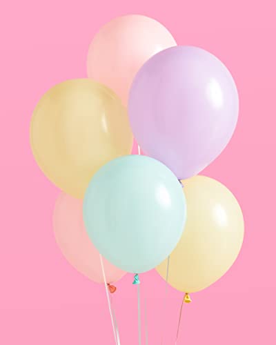 xo, Fetti Pastel Birthday Balloon Set - 24 pk, 12" | Bachelorette Party Decorations, Garden Bridal Shower, Birthday Party, Pastel Baby Shower, Engagement