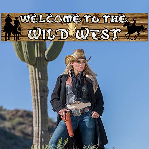 Western Party Decoration Supplies Western Cowboy Themed Banner Supplies Western Party Backdrop Photo Booth Wall Party Décor