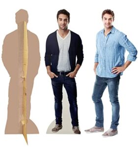 all personalization custom life size cardboard cutout – personalized high resolution stand up custom cutout upload your own photo – perfect for wedding & birthday, 1ft to 6ft (cardboard), multi color