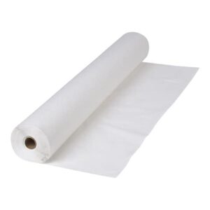hoffmaster 260045 paper tablecover roll, 1 ply, 40 inches x 3600 inches width, bright white