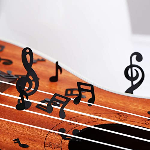 Music Confetti Music Note Cutouts Black Musical Confetti Notes for Music Party Recital Reception Baby Shower Wedding and Birthday Party Decoration (3000)