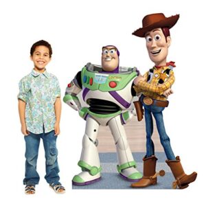 Cardboard People Buzz & Woody Life Size Cardboard Cutout Standup - Disney Pixar's Toy Story