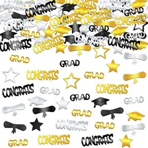 KatchOn, Congrats Grad Graduation Confetti 2023 - Pack of 1000 | Grad 2023 confetti for 2023 Graduation Decorations | Graduation Table Decorations | Graduation Decorations Class of 2023 Decorations
