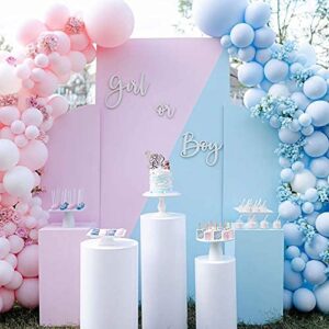 Baby Blue Balloons Light Blue Balloons 12 Inch 50 Pcs Pastel Blue Baby Balloons For Baby Shower Happy Birthday Gender Reveal Balloons