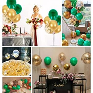 Graduation Party Decorations 2023 Green Gold/Green Gold Balloons/St. Patrick’s Day Decorations/Green Gold Birthday Party Decorations Summer/Jungle Theme/Christmas Party Decorations