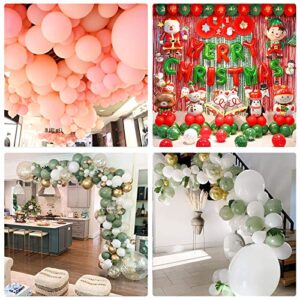 Wishlotus 400 Pieces Points Dots Double Sided for Balloons, Removable Clear Stickers for Christmas Wedding Birthday Party Decoration