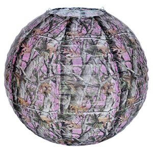 havercamp pink camo lantern 12″ in next vista pattern great for parties events