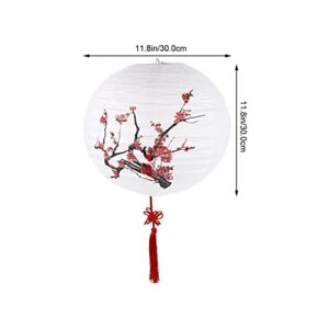 BESTOYARD ser of 8 Chinese Paper Lanterns Japanese Lanterns lamp Japanese Lanterns Outdoor Chinese Lanterns to Release in Sky with Light for