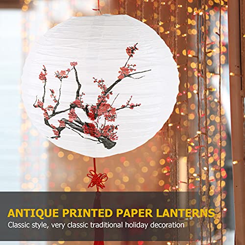 BESTOYARD ser of 8 Chinese Paper Lanterns Japanese Lanterns lamp Japanese Lanterns Outdoor Chinese Lanterns to Release in Sky with Light for