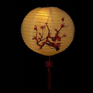 BESTOYARD ser of 8 Chinese Paper Lanterns Japanese Lanterns lamp Japanese Lanterns Outdoor Chinese Lanterns to Release in Sky with Light for