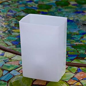 Set of 12 White Luminaries