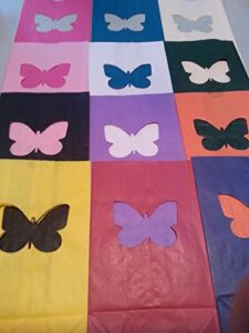 ss lumies luminary bags – butterfly cut-out – pack of 10 (hot pink)