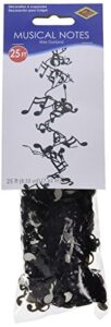 beistle black musical notes garland (25 ft) -1 pc