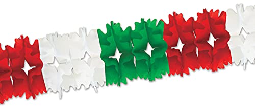 Pkgd Pageant Garland (red, white, green) Party Accessory (1 count) (1/Pkg)