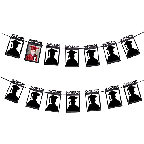 Photo Garland for High School Graduation Party, Preschool - 12th Grade (10 ft, 5x7 In)