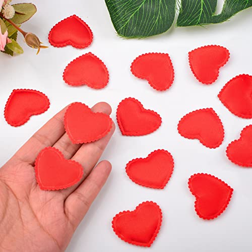 CRAFFANCY Love Decoration Set, Heart Sponge Petals Felt Heart Hanging String Heart Garland for Festival Party Valentine’s Day Decor