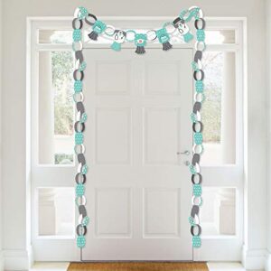 Big Dot of Happiness Medical School Grad - 90 Chain Links and 30 Paper Tassels Decoration Kit - Doctor Graduation Party Paper Chains Garland - 21 feet