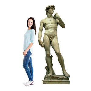 Advanced Graphics Statue of David Life Size Cardboard Cutout Standup - Italy Party Theme