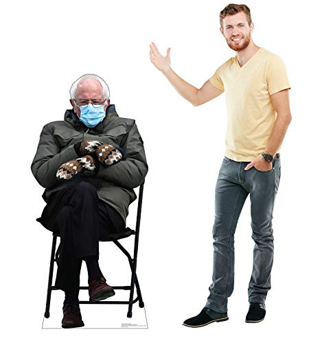 Advanced Graphics Bernie Sanders Meme Life Size Cardboard Cutout Standup