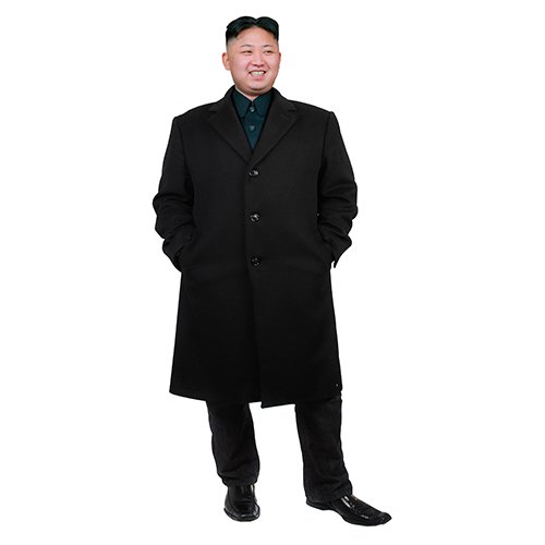 Wet Paint Printing + Design H10014 Kim Jong Un Cardboard Cutout Standup