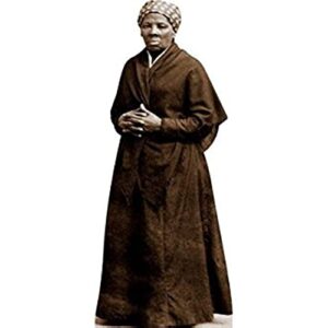 historicalcutouts h61029 harriet tubman cardboard cutout standee