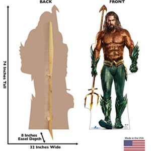 Cardboard People Aquaman Cardboard Cutout Standup - Aquaman (Warner Bros 2018 Film)