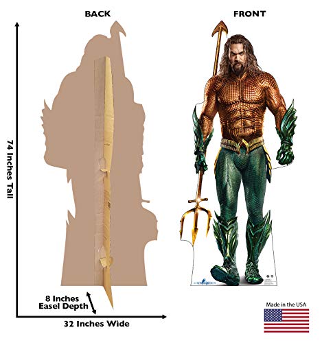 Cardboard People Aquaman Cardboard Cutout Standup - Aquaman (Warner Bros 2018 Film)