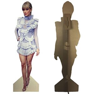 mosaic group – taylor lifesize cardboard cutout poster standee | give this life size standup merch as gift to any swift fan | perfect for parties, events, and in your room | 5’9″ tall