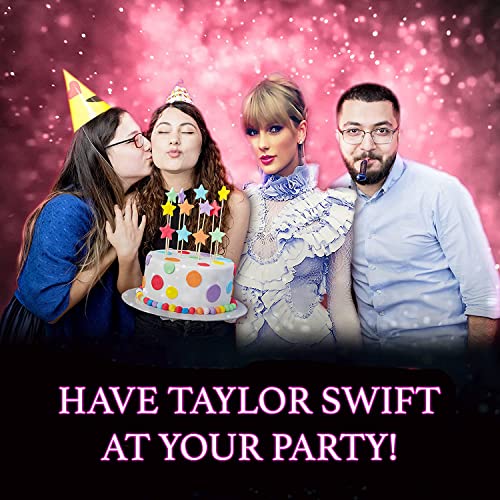 MOSAIC GROUP - Taylor Lifesize Cardboard Cutout Poster Standee | Give This Life Size Standup Merch As Gift to Any Swift Fan | Perfect for Parties, Events, and in Your Room | 5'9" Tall