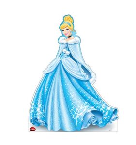 advanced graphics cardboard people holiday cinderella life size cardboard cutout standup – disney holiday collection
